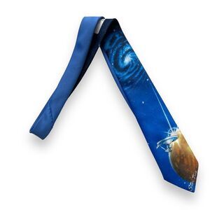Ralph Marlin Men's Vintage 1991 Star Trek The Next Generation Starship Necktie